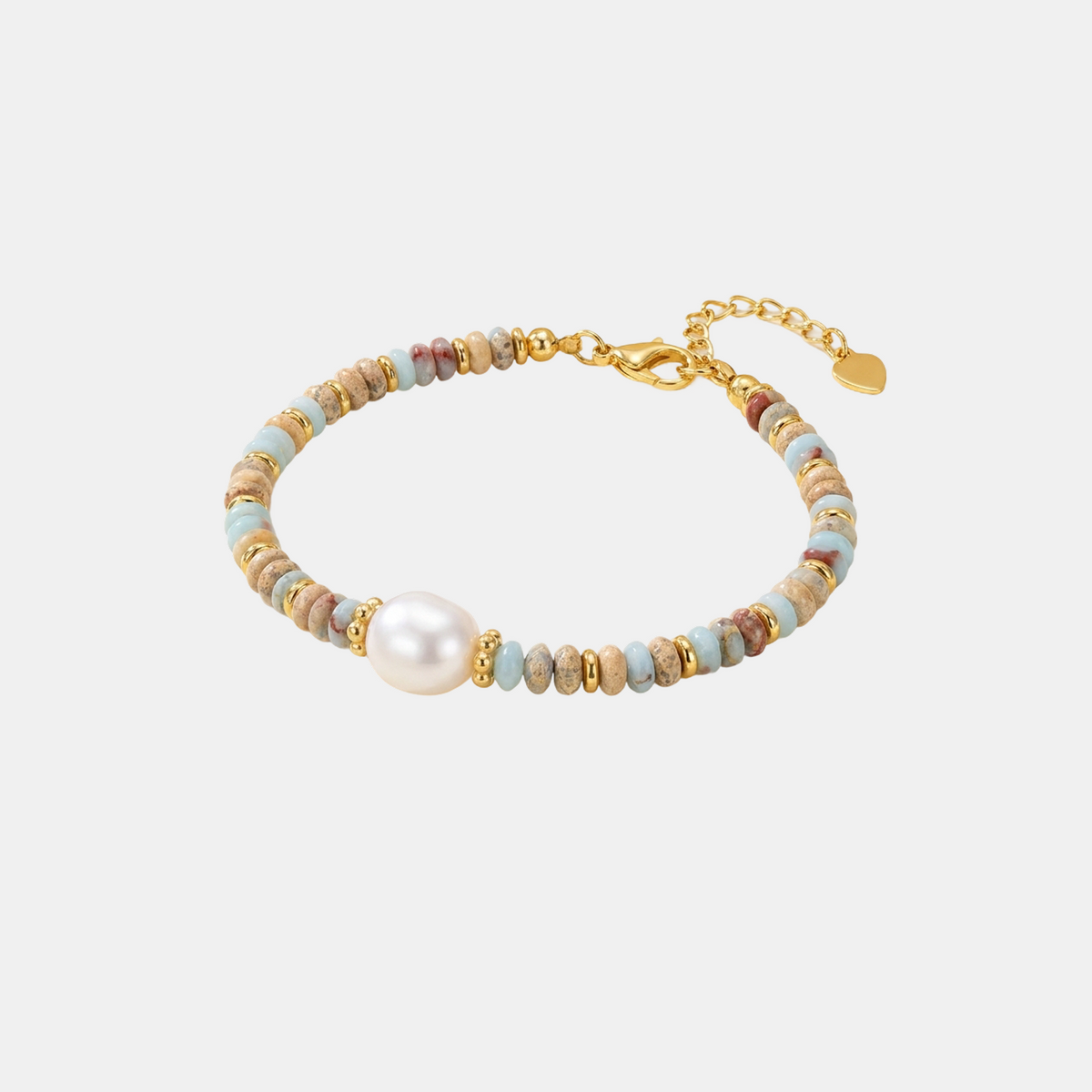 Bracelet en Perles Pastel