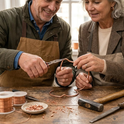 Bracelet en cuivre pour hommes Cobblelink