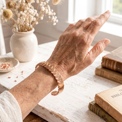 Bracelet en Écailles de Cuivre