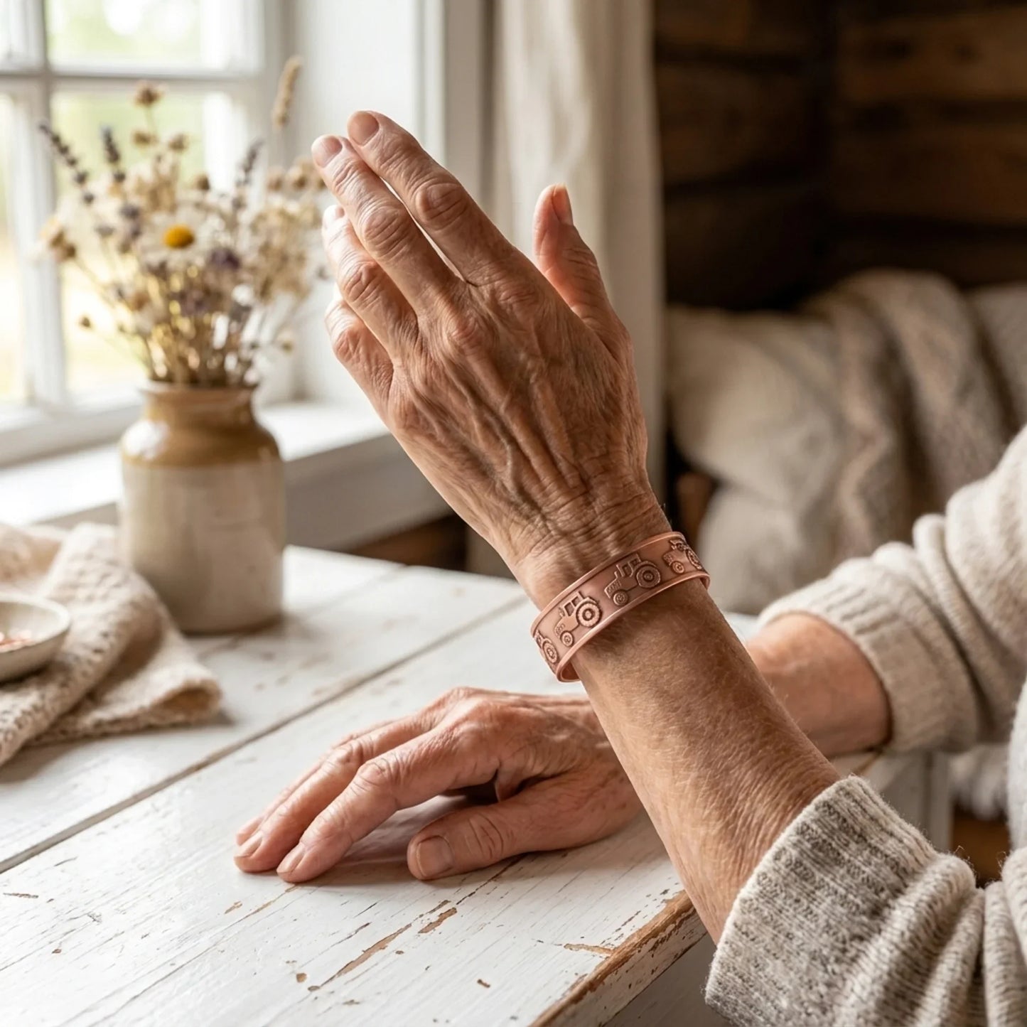 Bracelet en Cuivre Tillage