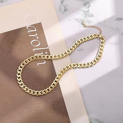 Cavaro™ | Collier Cuban Link Chunky en Or