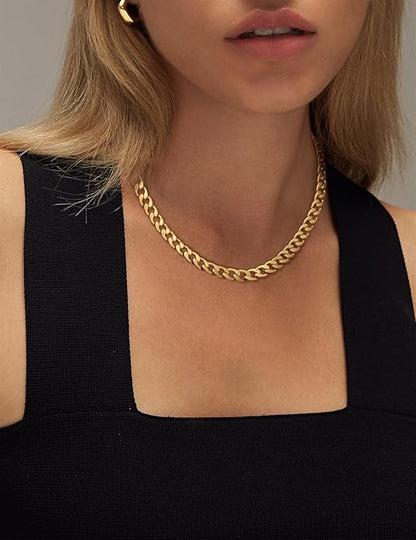 Cavaro™ | Collier Cuban Link Chunky en Or