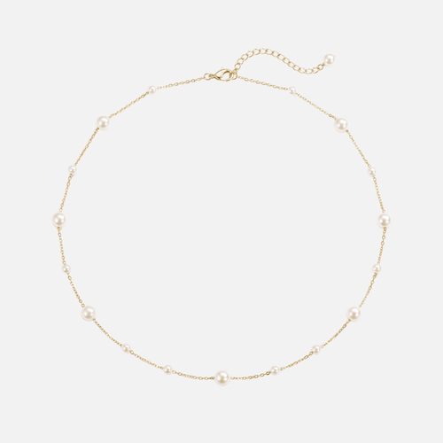 Collier de Perles Blanches