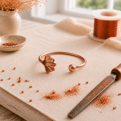 Bracelet en cuivre Bloom