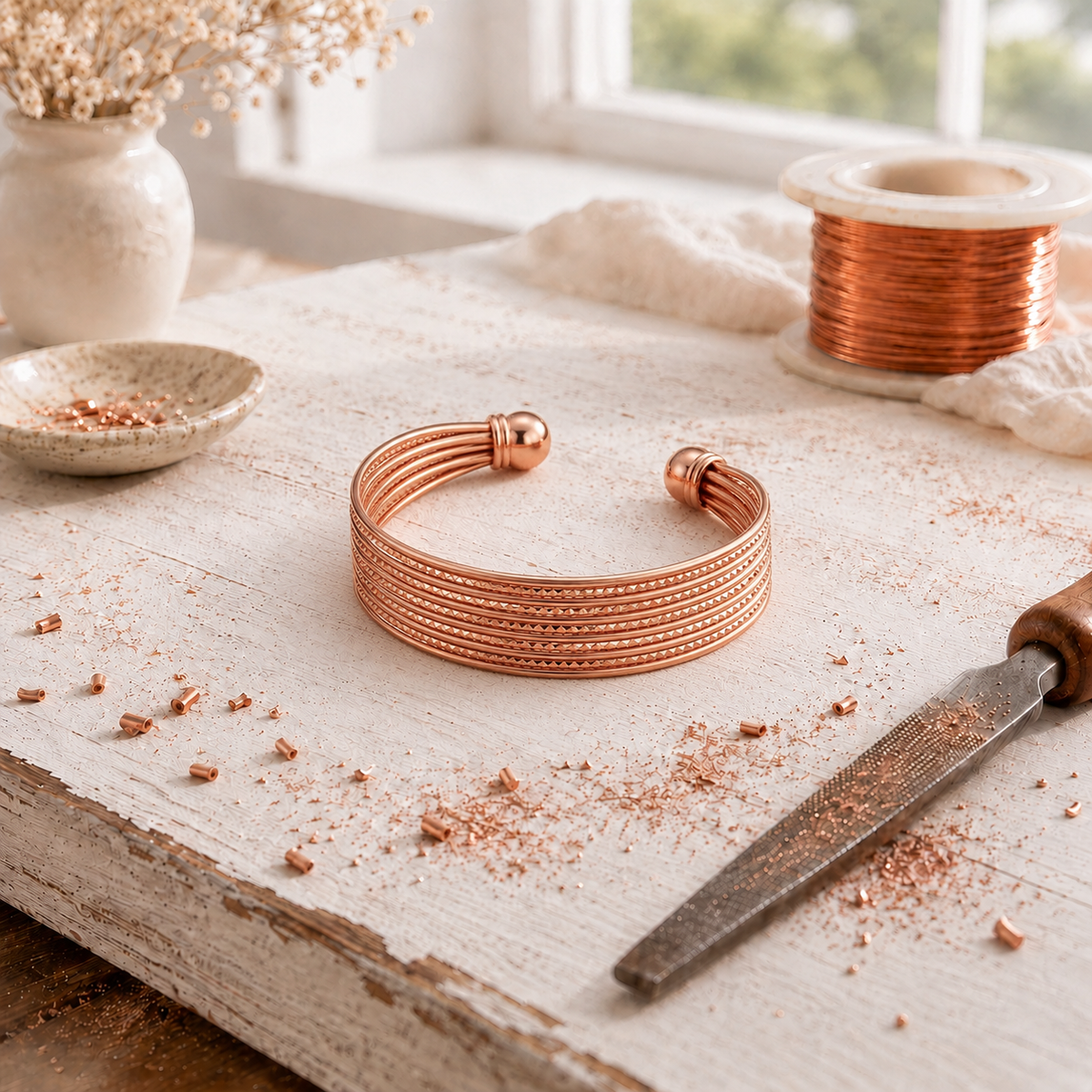 Bracelet en cuivre Swift