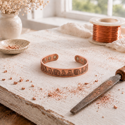 Bracelet en cuivre Natif