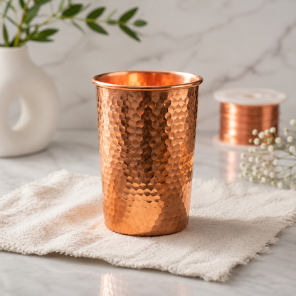 Verre en Cuivre Pur