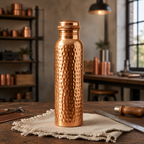 Bouteille d'eau en cuivre pur