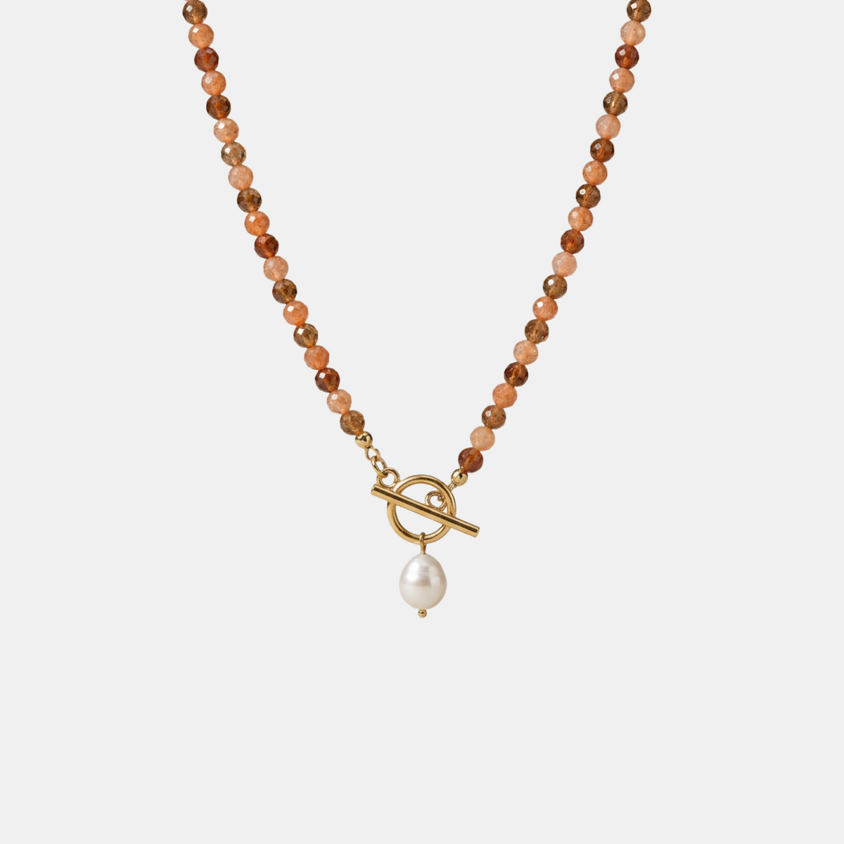 Collier en Pierre Naturelle Kaneel