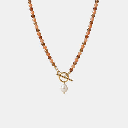 Collier en Pierre Naturelle Kaneel