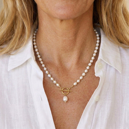 Collier de perles classique