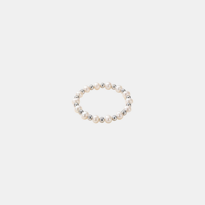 Bague en perles classique