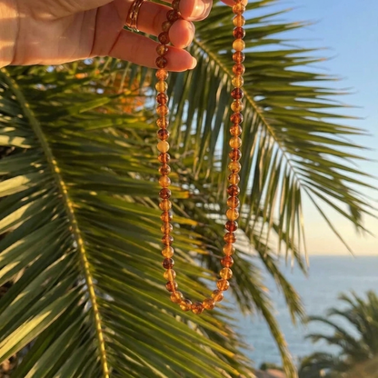 Collier à perles de honing