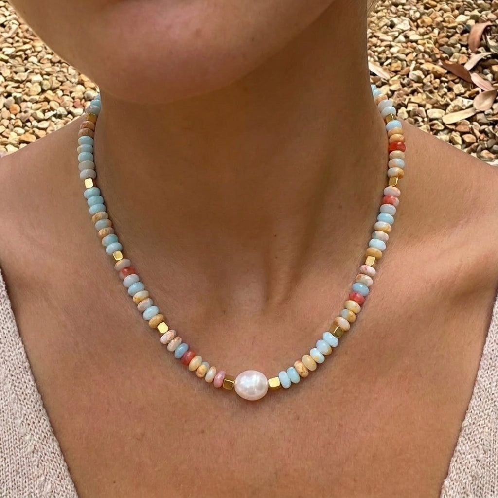 Collier Péridot d'Été
