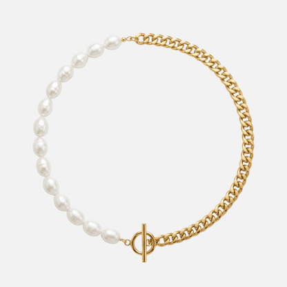 Collier Perle Dorée