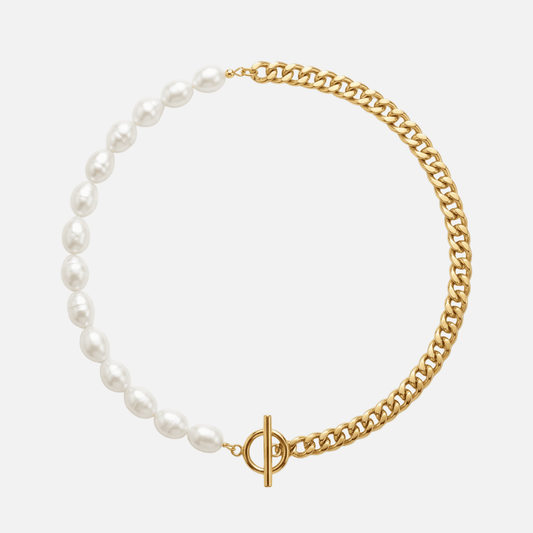 Collier Perle Dorée