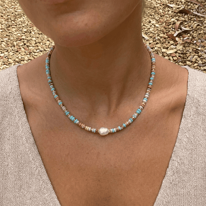 Collier Pastel Perles