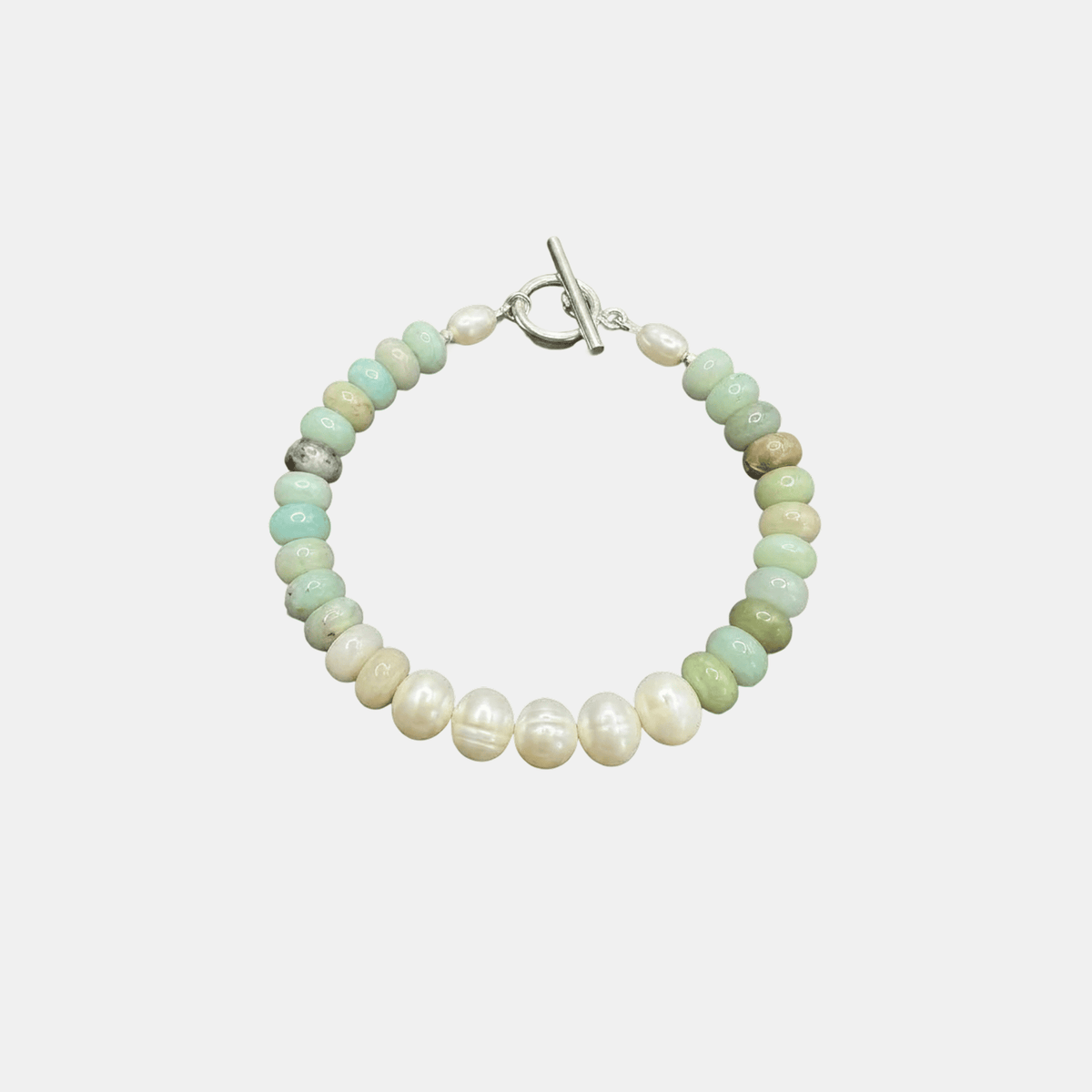 Bracelet en Perles Turquoise Parel Centrum