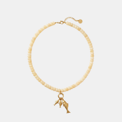 Collier Charm Trois Poissons