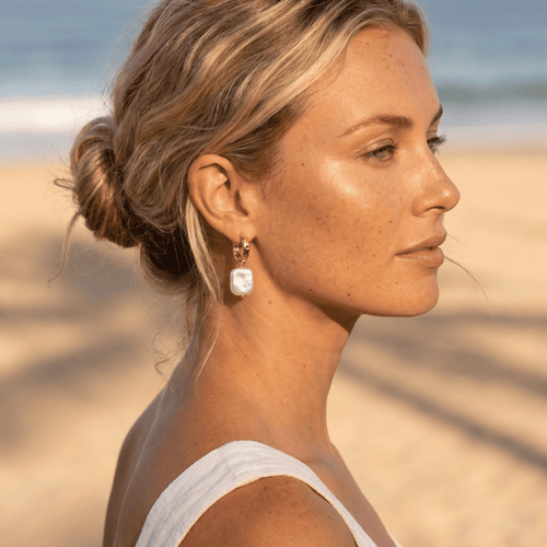 Boucles d'oreilles avec Pendentif