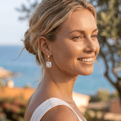 Boucles d'oreilles avec Pendentif