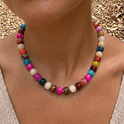 Collier de perles naturelles