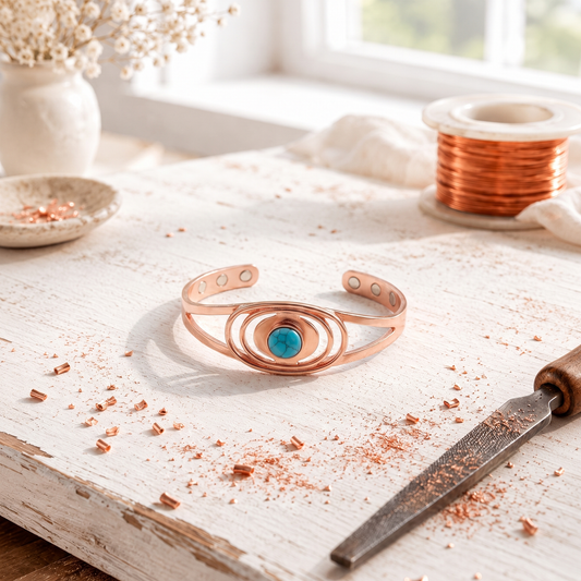 Bracelet Océan en Cuivre