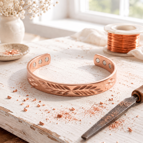 Bracelet en Cuivre Canopée