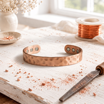 Bracelet en cuivre Dapple