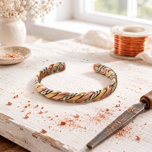Bracelet en cuivre Trine