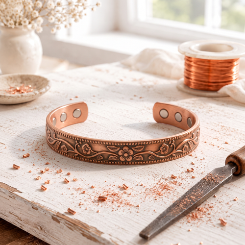 Bracelet en Cuivre Feston