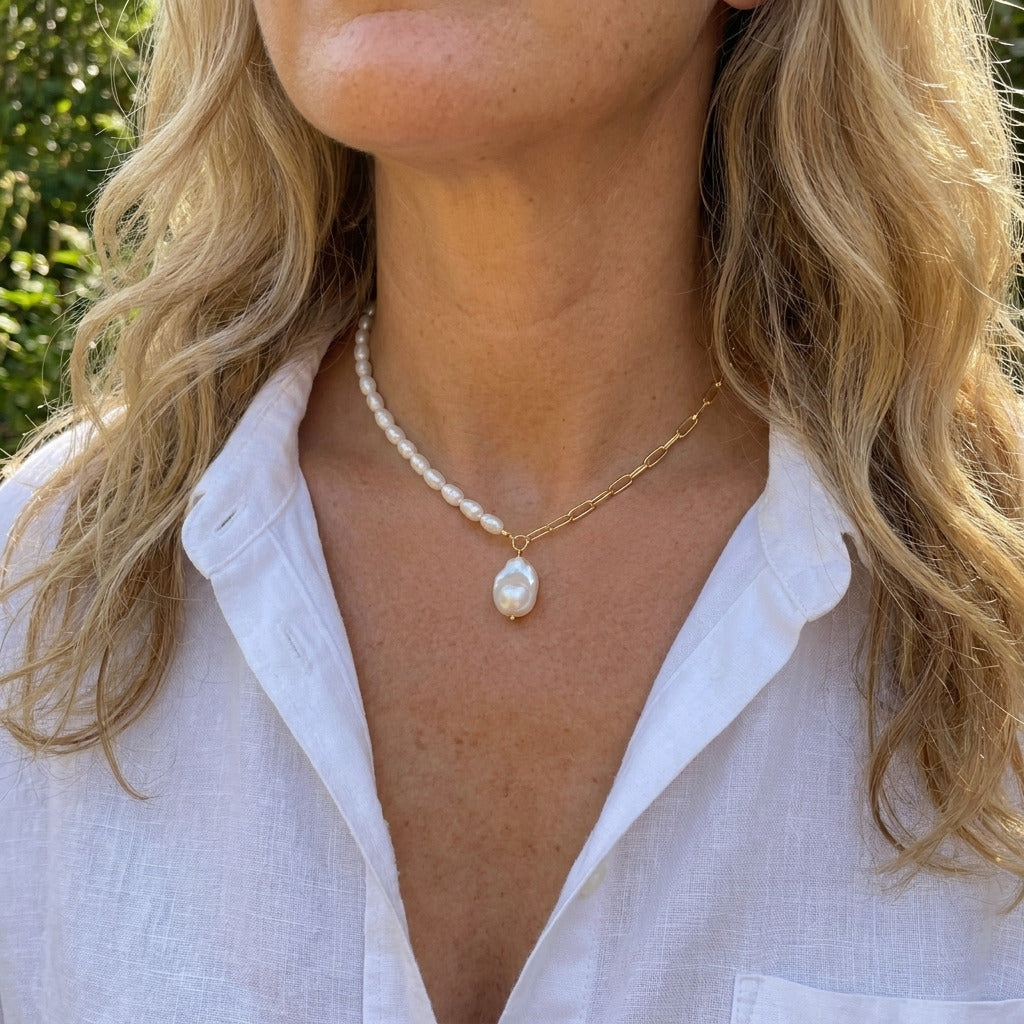 Collier Parel Baroque