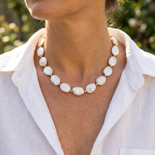 Collier en Perles Baroques