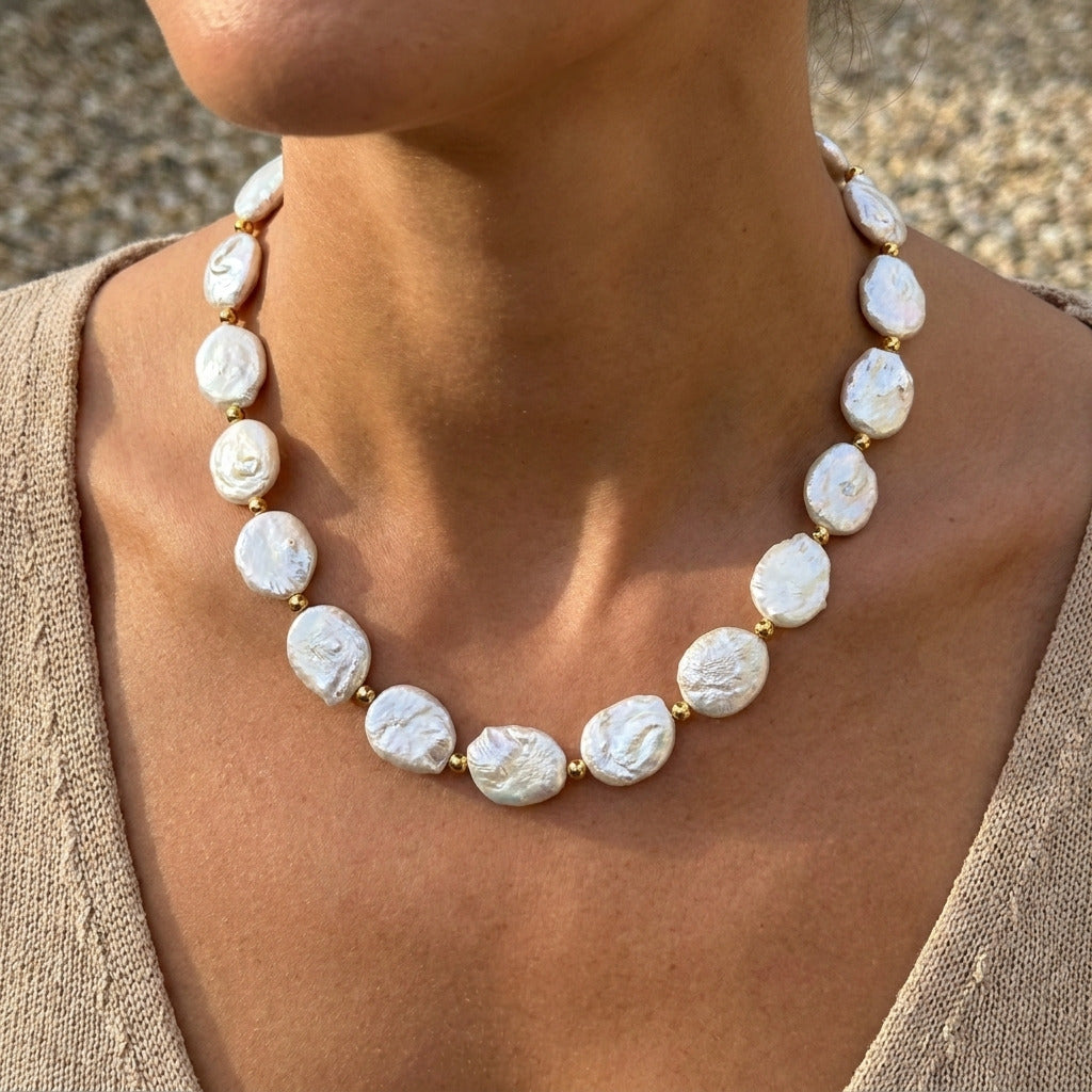 Collier en Perles Baroques
