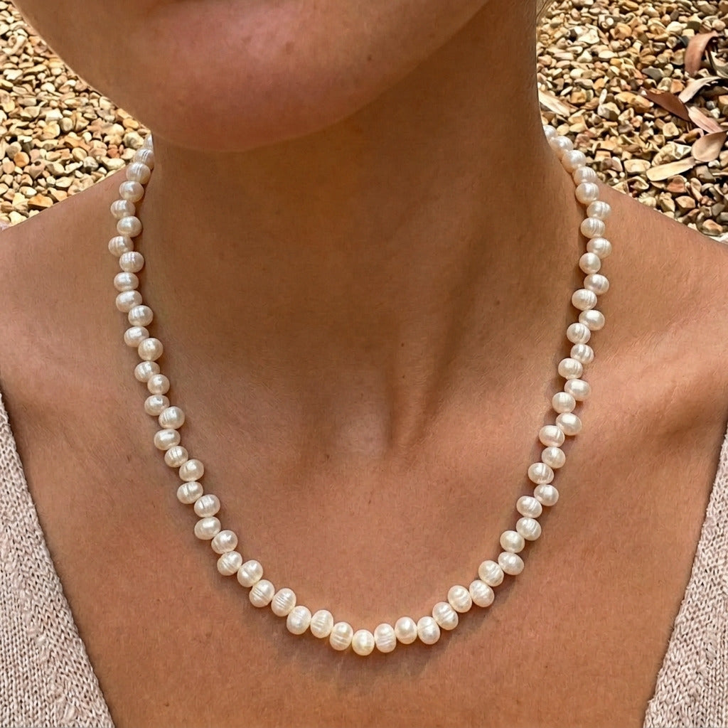 Collier de Perles de Rivage