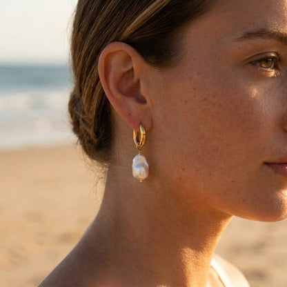 Boucles d'oreilles Barok Parel