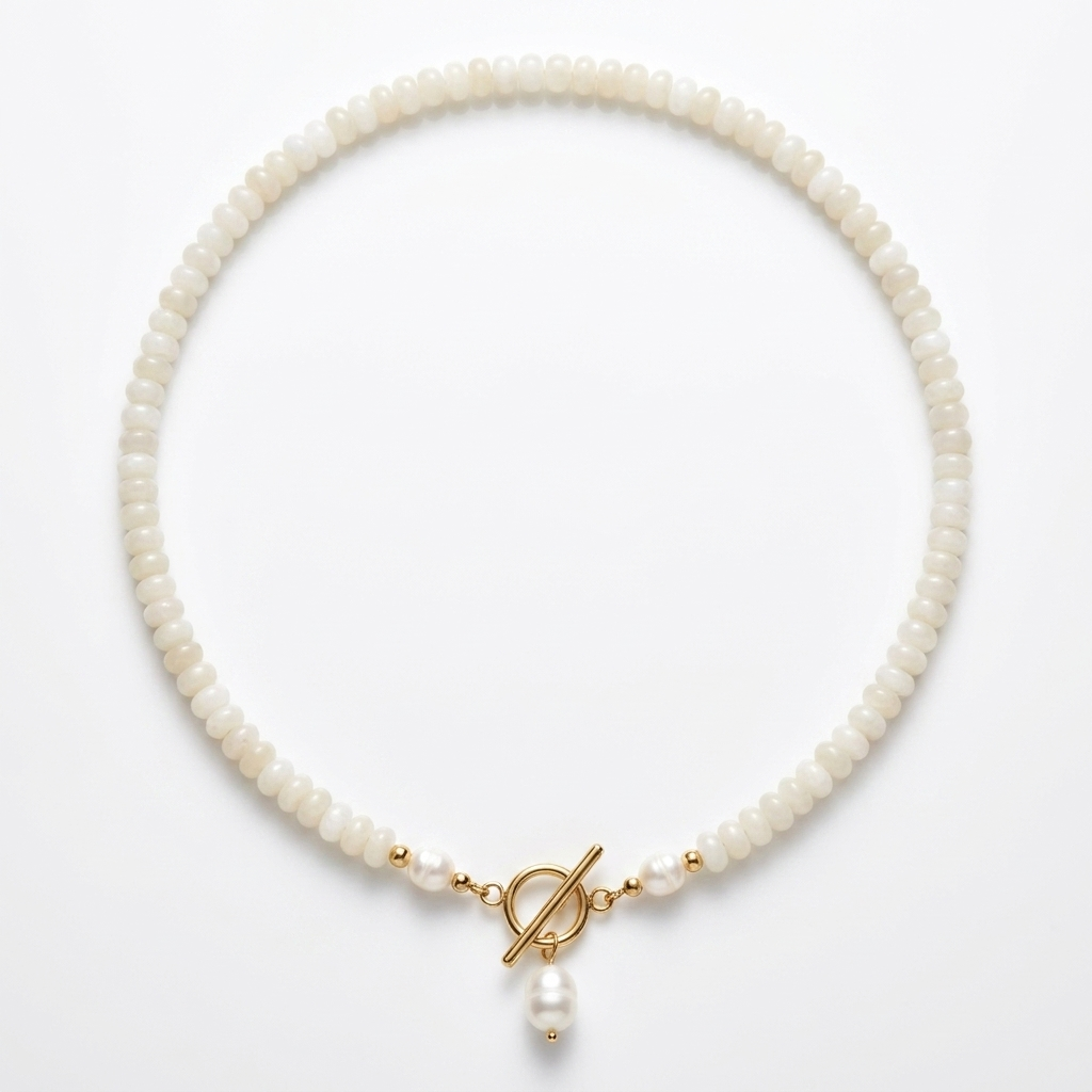 Collier de Perles Blanches