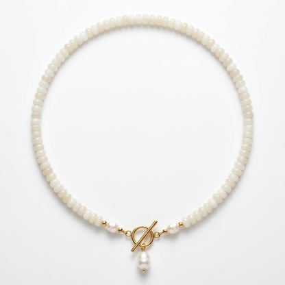 Collier de Perles Blanches