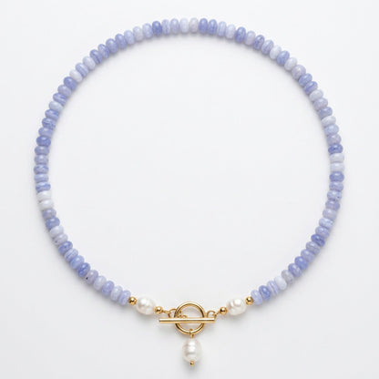 Collier de perles Lavande