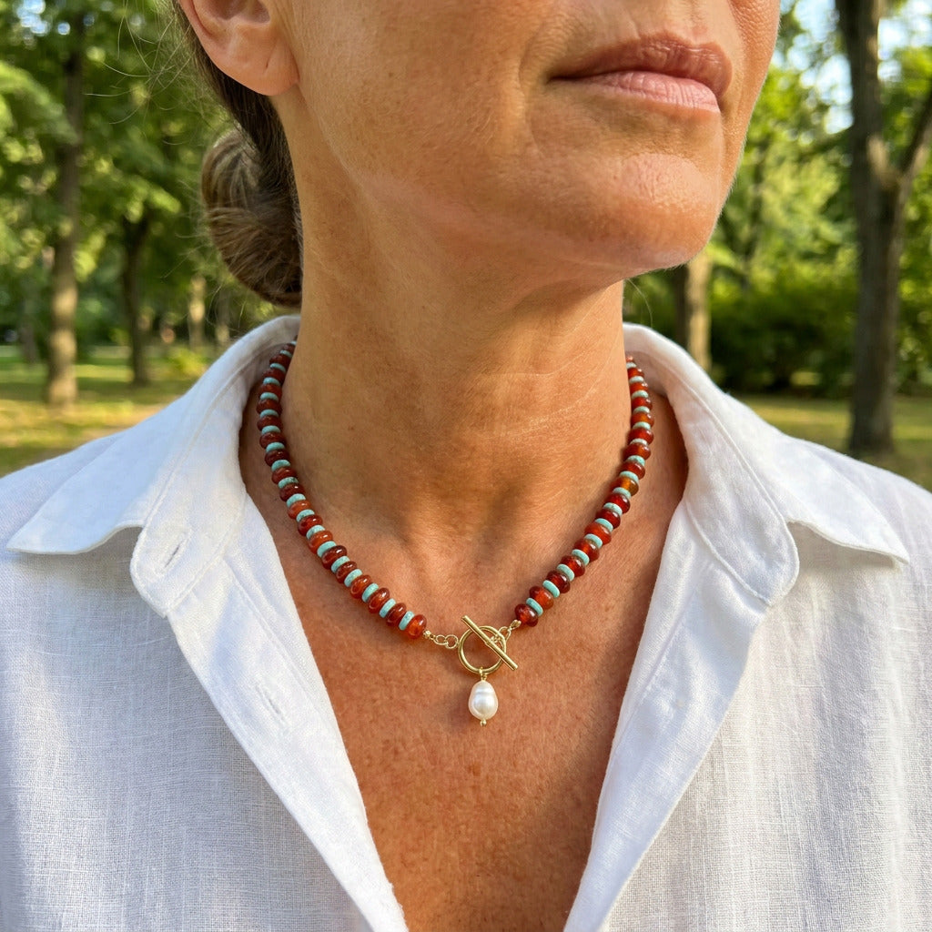 Collier en perles de Sedona